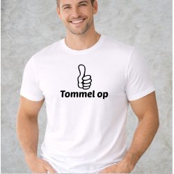Tommel op