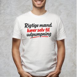 Rigtige m�nd k�rer selv til udpumpning