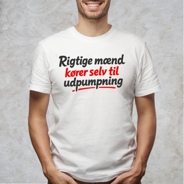 Rigtige m�nd k�rer selv til udpumpning