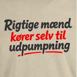 Rigtige m�nd k�rer selv til udpumpning