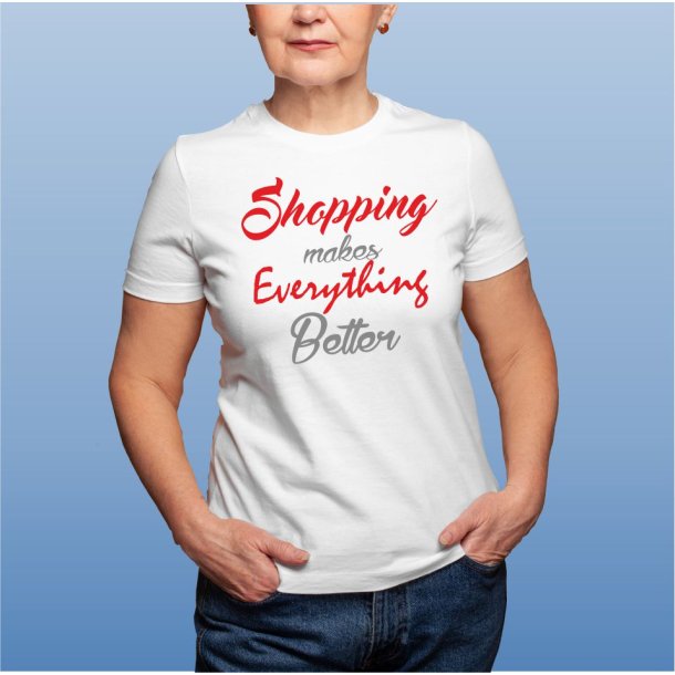 Shopping makes everything better
