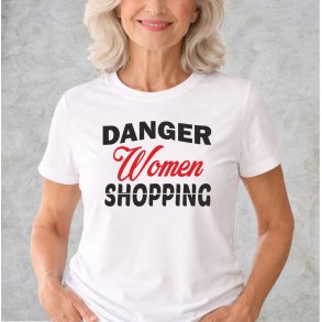 Danger women shopping