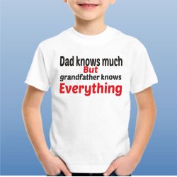 Dad Knows much but gradfather