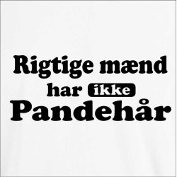 Rigtige mnd har ikke pandehr