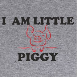 I am little piggy 