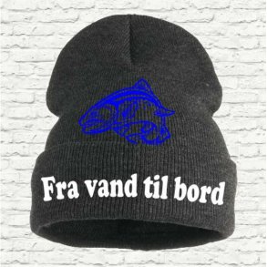 Fra vand til bord. Strik Hue ..