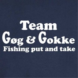 Team Gg &amp; Gokke Fishing T-shirt