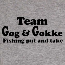 Team Gg &amp; Gokke Fishing T-shirt
