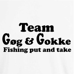 Team Gg &amp; Gokke Fishing T-shirt