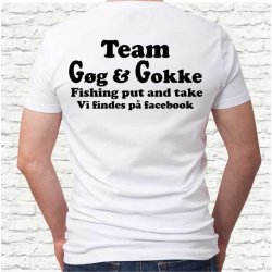Team Gg &amp; Gokke Fishing T-shirt
