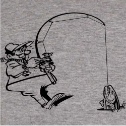 Team Gg &amp; Gokke Fishing T-shirt