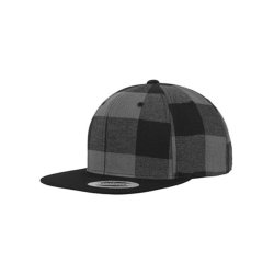 Checked Flanell Snapback