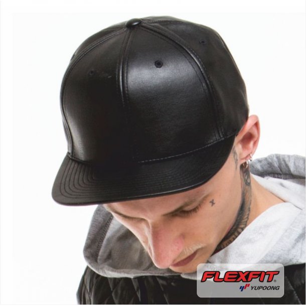 Full Leather Imitation Snapback 