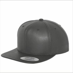 Full Leather Imitation Snapback 