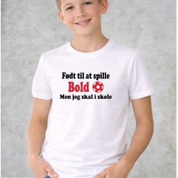 F�dt til bold men skal i skole 