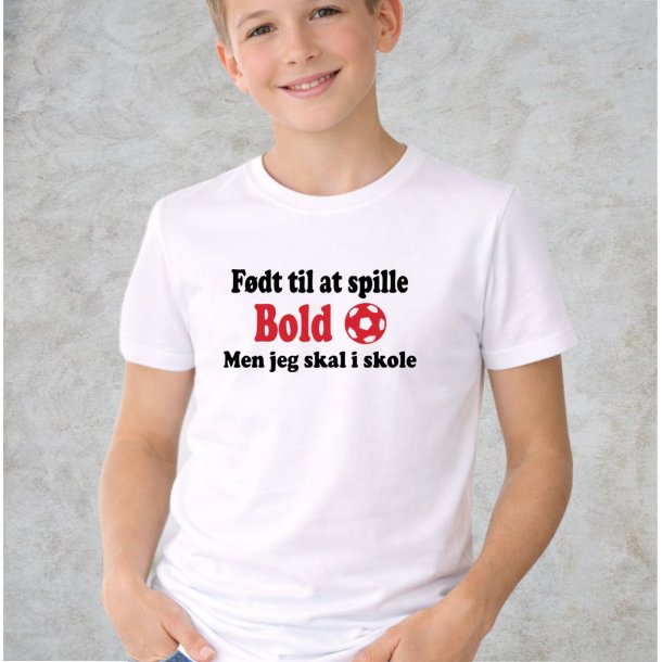 F�dt til bold men skal i skole 